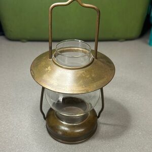 Silvestri Brass Candle Holder